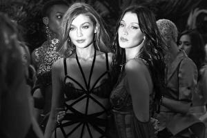 Sie zählen derzeit zu den gefragtesten Models der Welt: Gigi und Bella Hadid backstage bei der "Victoria's Secret"-Show 2016