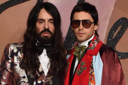 Alessandro Michele und Jared Leto legten einen extravaganten Auftritt hin