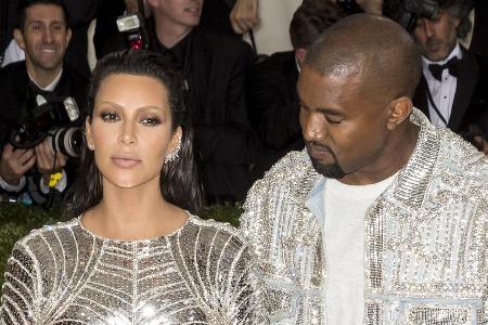 Kim Kardashian und Kanye West bei einer Gala im Mai - damals noch als Dauergäste auf dem roten Teppich