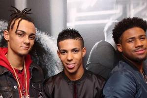 Nathan Lewis, Kieran Alleyne und Jordan Lee (v.l.) sind 5 After Midnight