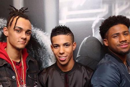 Nathan Lewis, Kieran Alleyne und Jordan Lee (v.l.) sind 5 After Midnight