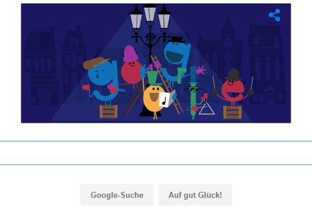 Das Google Doodle für die Feiertage