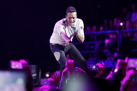 Chris Martin ist derzeit mit Coldplay auf Welttournee