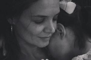 Katie Holmes mit ihrer Tochter Suri