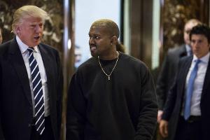 Der "direkte Draht": Donald Trump und Kanye West beim Fototermin im Trump Tower