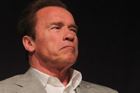 Arnold Schwarzenegger bei einer Veranstaltung in Brasilien