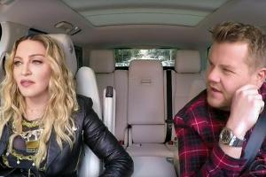 Für Madonna wurde James Cordens "Carpool Karaoke" regelrecht zum Beichtstuhl