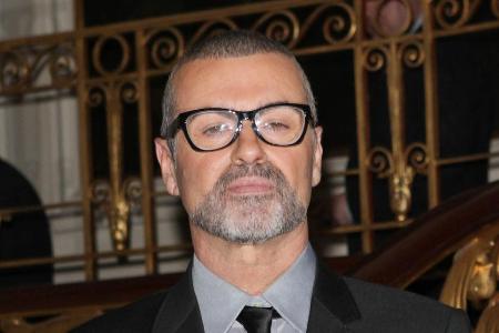 George Michael bei einer Pressekonferenz im Jahr 2011