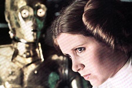 1977 verkörperte Carrie Fisher zum ersten Mal Prinzessin Leia