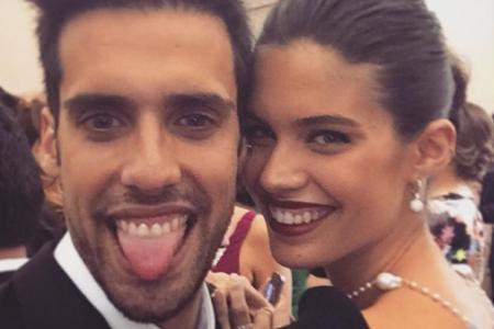 André Sampaio macht zusammen mit seiner Schwester Sara gerne Späße