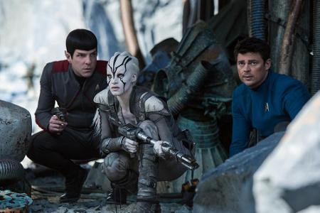 Die junge Besatzung der Enterprise zieht auch bei ihrem dritten Kino-Auftritt den Ärger auf regelrecht unlogische Weise an, ...