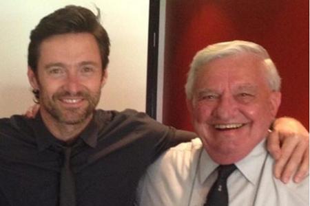 Wie der Vater, so der Sohn: Hugh Jackman (47) mit seinem Papa Christopher, den er in fast allen Posts 