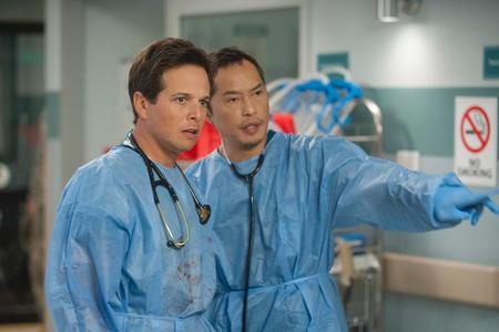 Scott Wolf ist derzeit in der Krankenhausserie 