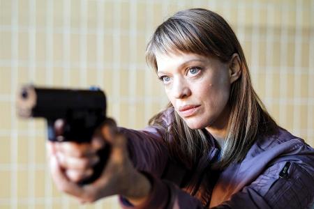 Und noch eine Neuling: Heike Makatsch feierte ihren Einstand als Hauptkommissarin Ellen Berlinger (Heike Makatsch) im 