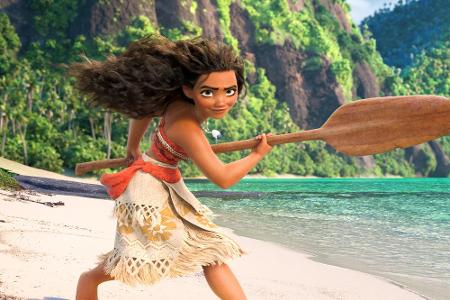 Vaiana ist keine klassische Disney-Prinzessin, sondern bezeichnet sich selbst lieber als Tochter eines Stammeshäuptlings. Si...