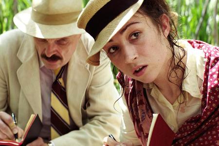 Stefan Zweig (Josef Hader) und Lotte Zweig (Aenne Schwarz)