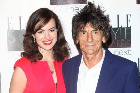 Ron Wood und Sally Humphreys sind seit 2012 verheiratet