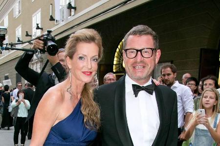 Kai Diekmann mit seiner Gemahlin Katja Kessler