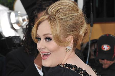 Adele versteht auch auf der Bühne Spaß