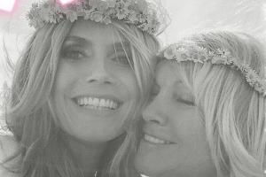 Enge Familienbande: Heidi und Erna Klum