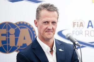 Michael Schumacher wird für seine Erfolge als Rennfahrer ausgezeichnet