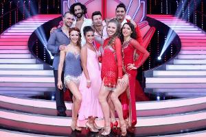 Die vier Paare, die im Halbfinale von "Let's Dance" antraten