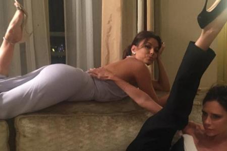 Victoria Beckham und Eva Longoria hatten ihre private After-Show-Party