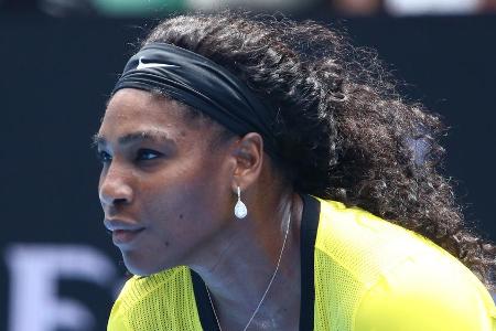 Serena Williams besiegte Anna-Lena Friedsam bevor sie sich ein Hundefutter-Menü gönnte
