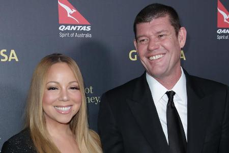 Mariah Carey und ihr Verlobter James Packer bei der G'Day USA Gala 2016 in Los Angeles