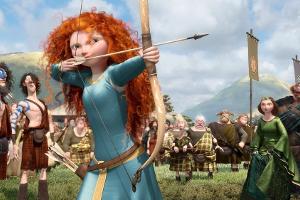 "Merida - Legende der Highlands": Merida ist ein echtes Ass mit Pfeil und Bogen.