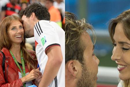 Mats Hummels und Mario Götze können auf ihre Gattinnen zählen
