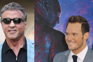 Kollegen am Set? Sylvester Stallone (l.) und Chris Pratt (r.)