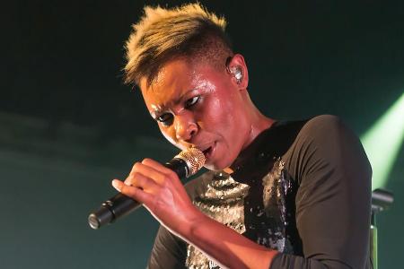 Skin mit Skunk Anansie bei einem Auftritt in der Schweiz im März 2016