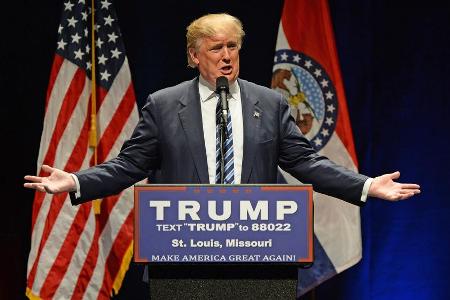 Donald Trump hat im US-Wahlkampf viele Gegner