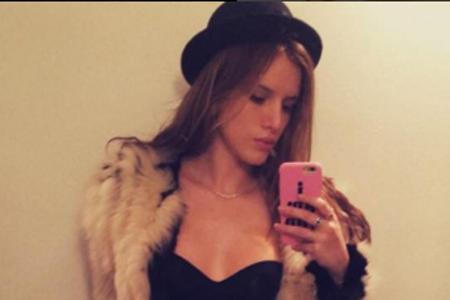 Behauptet, sie trage keinen echten Pelz: Bella Thorne