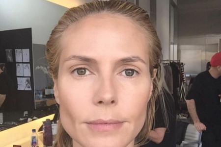 Model-Mama Heidi Klum geht ihren Mädels mit gutem Beispiel voran und zeigt aller Welt, wie sie vor dem Styling aussieht. Auc...