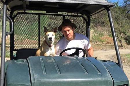 Eine echte Liebesgeschichte: Channing Tatum und Hündin Lulu