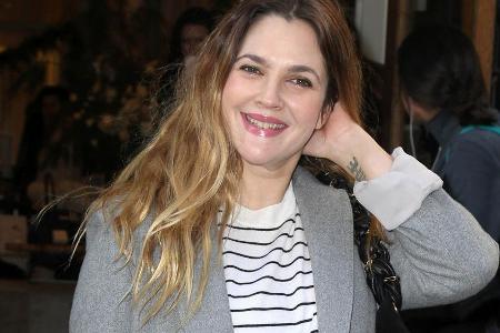 Drew Barrymore hat eine apfelförmige Figur
