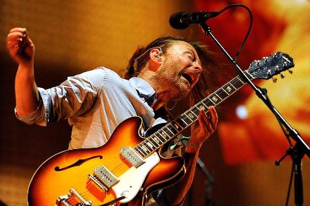 Zurück an der Gitarre: Radiohead gehen 2016 wieder auf Tour - samt Sänger Thom Yorke