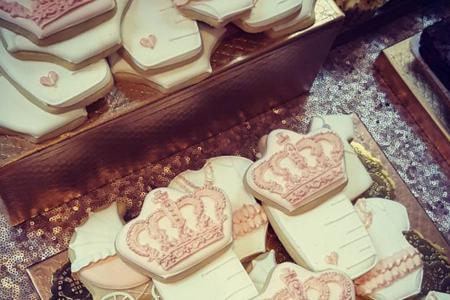 Für die Gäste gab es wunderschön verzierte Kekse