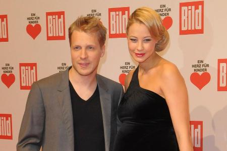 Oliver Pocher und seine damals schwangere Freundin Alessandra Meyer-Wölden bei der Spendengala 