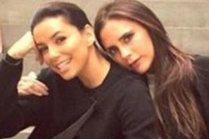 Beste Freundinnen: Eva Longoria (l.) und Victoria Beckham