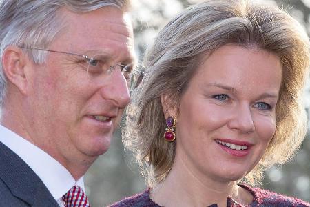 König Philippe und Königin Mathilde sind schockiert über die Terroranschläge in Brüssel