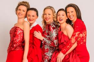 Die "Vorstadtweiber" sind zurück (v.l.n.r.): Sabine Herold (Adina Vetter), Maria Schneider (Gerti Drassl), Nicoletta Huber (...