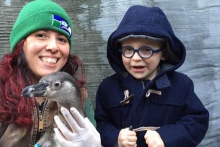 Stolz wie Oscar: Jack und Pinguin Eagle