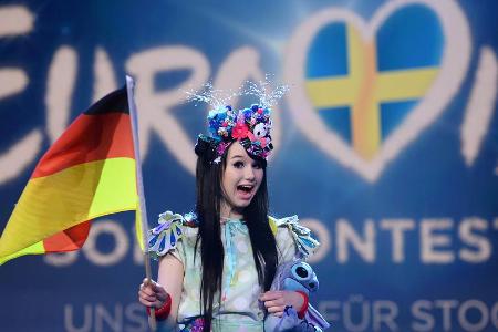Jamie-Lee Kriewitz nach ihrem Sieg im ESC-Vorentscheid - am 14. Mai tritt sie in Stockholm an