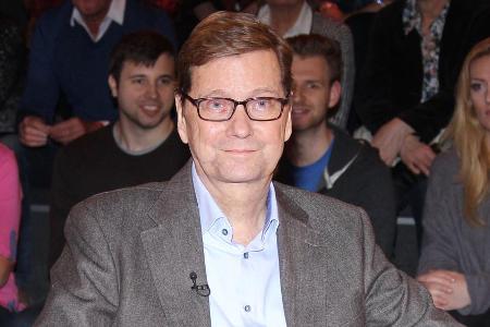 Guido Westerwelle bei einem seiner letzten Fernsehauftritte im November 2015