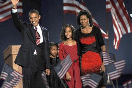 Barack Obama und seine Familie leben seit 2009 im Weißen Haus