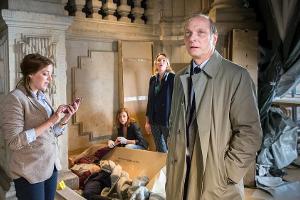 Das neue Team: Jella Haase, Karin Hanczewski, Alwara Höfels, Martin Brambach (v.l.n.r.)