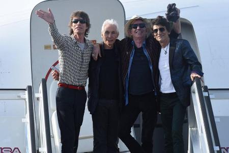 Quietschfidel landeten die Rolling Stones in Kuba